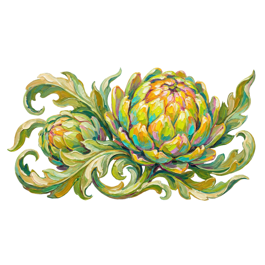 Hoa Atiso VanAnhAtiso